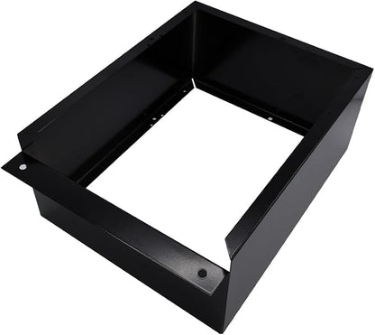 Bisley High Plinth Base for MultiDrawer Cabinet | For Use with 6, 8, + 10 Drawer Units, Powder-Coated Steel, Adds 4.75" Height