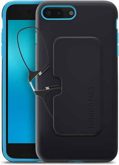 ThinOptics Fortify iPhone Case + Rectangular Reading Glasses