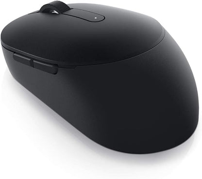 Dell MS5120W Mobile Pro Wireless Mouse – Wireless 2.4GHz, Bluetooth 5.0, Microsoft Swift Pair/Dell Pair (Windows 10 & 11 only), Optical LED Sensor - Black