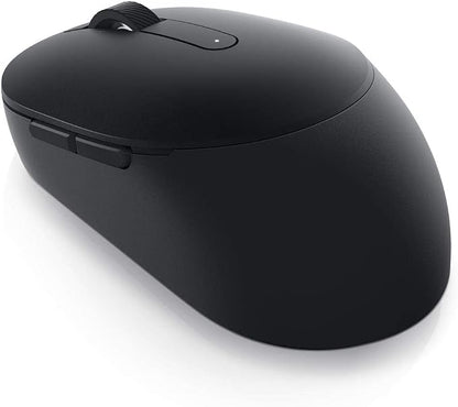 Dell MS5120W Mobile Pro Wireless Mouse – Wireless 2.4GHz, Bluetooth 5.0, Microsoft Swift Pair/Dell Pair (Windows 10 & 11 only), Optical LED Sensor - Gray