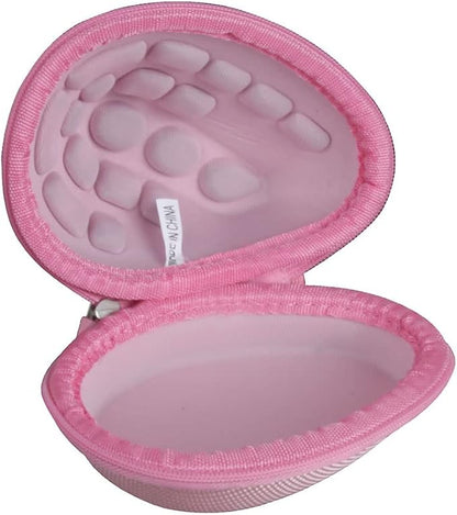 Hermitshell Hard Travel Case for Logitech Lift Vertical Ergonomic Mouse (Pink, Case for Right-Handed Mouse)