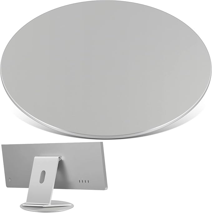 360° Rotation Monitor Swivel Base - Computer Screen Monitor Stand Flat Panel Turntable Rotating Swivel Base for Mac Laptop Potted Plants, Arts Crafts Display Stand