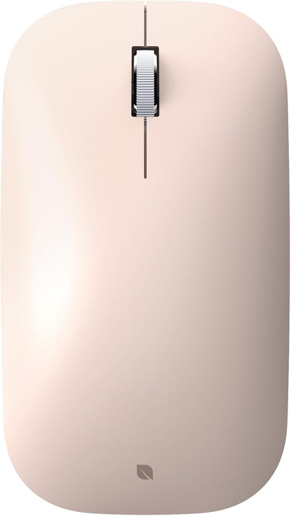 Incase Modern Mobile Mouse – Designed by Microsoft – Lightweight, Precision Navigation, Right/Left Hand Use, Scroll Wheel, BlueTrack Technology, Wireless Bluetooth for Mac/Windows/8/10/11 (Sandstone)