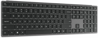 Lenovo 700 Modern Wireless Keyboard, 2.4 GHz Dongle & Dual Bluetooth Connection, AES-128 Encryption, 36 Month Battery Life, Luna Grey