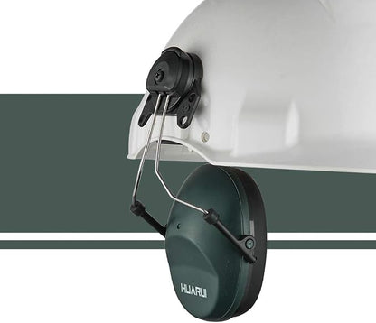 Noise Cancelling Helmet Attachable Ear Muffs Blocking Sound Reduction Ear Protection for Construction Site,Adaptors
