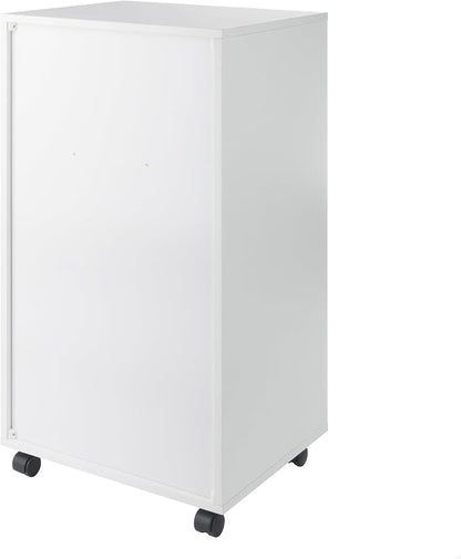 Winsome Halifax Mobile Storage Cabinet with 7 Drawers in White, Stylish & Functional Home Storage Cabinet for Filing, Kitchen Organization, Moveable Furniture for Office, Dorms, Apartments