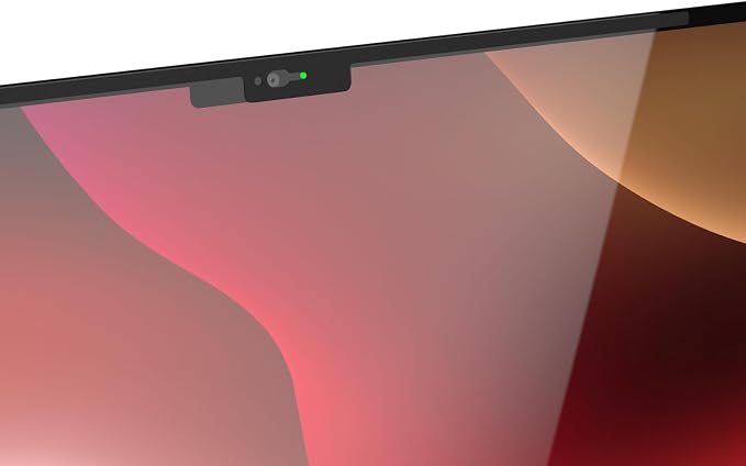 Eyebloc Laptop Webcam Cover Slide - Magnetic Privacy Slider & Webcam Privacy Cover - Ultra-Thin Design & Camera Blockers - Sleek Steel Construction
