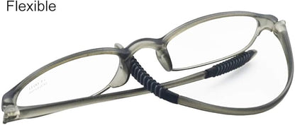 Flex Plastic 2.75 Diopters Reading Glasses,Lightweight Readers for Men and Women