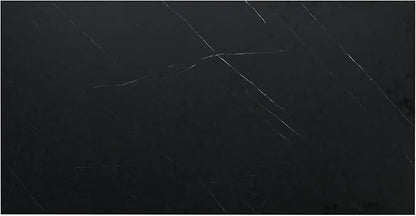 Kaboon 43x24 inches Tabletop, Solid One-Piece Desktop for Sit Stand Desk, Double Desks, L Desk DIY,Wood Countertop Home or Commercial Use,1 inch Thick, Could Atlas/Black Marble, 23.62" D x 43" W