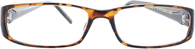 SAV Eyewear (Select-A-Vision) Victoria Klein Fashion Rectangular Reading Glasses 7021 Demi, 2.50