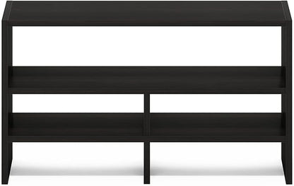 Furinno Hermite Desk Top Organizing Shelf Bookcase, Espresso
