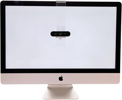 PlexiCam Pro V2 | Center Screen/Middle Screen Webcam Mount | Position Any Webcam (Not Included) Anywhere/Any Screen (Laptops-32) | Tripod gooseneck teleprompter Alternative for Eye Contact Audience