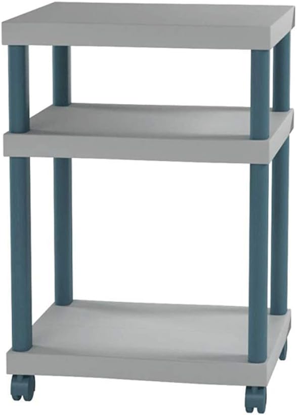 Safco Products 1860GR Wave Desk Side Printer Machine Stand, Light Gray