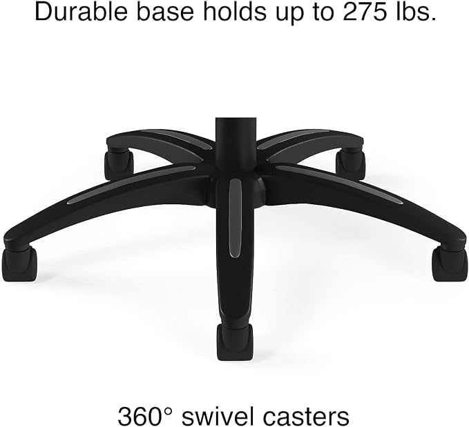 STAPLES Ergonomic Task Chair, Mesh, Black