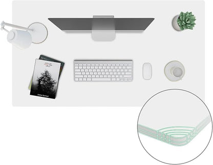 SANODESK Whole-Piece Particle Board Table Top for Standing Desk and Home Office Desk DIY, 40x24x1 Inch White Desk Top