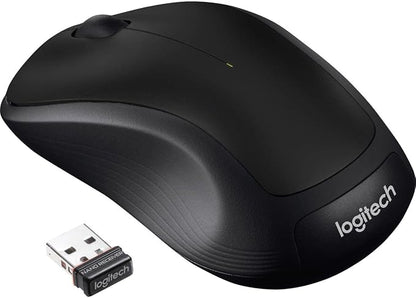 Logitech Wireless Mouse M310 (Black) (Renewed)