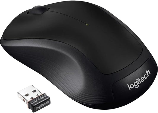 Logitech Wireless Mouse M310 (Black) (Renewed)