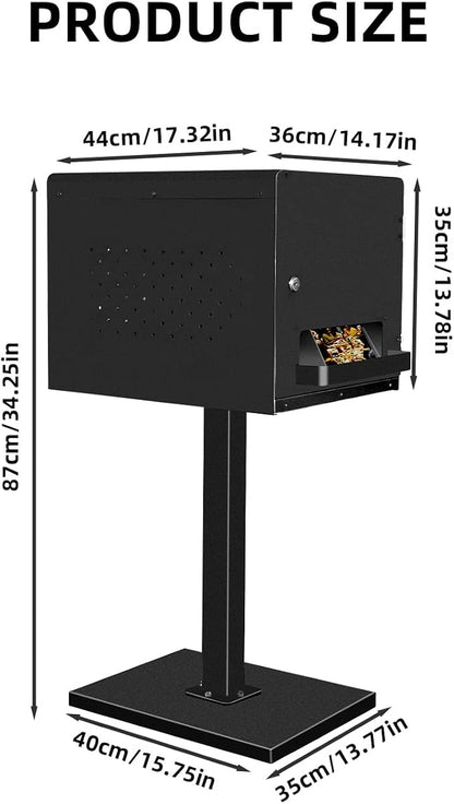 Photo Booth Printer Stand Cover Place Hide Printer for ds620, RX1-HS, QW410 or 525L(Black, for ds620)
