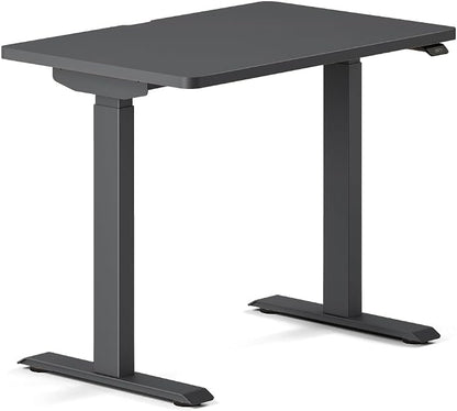 Branch Duo Standing Desk 36 Inches - Adjustable Standing Desk with 20” Range - OLED Control Panel - Frameless Design & Compact Size Suitable for Many Spaces - Charcoal Base - Charcoal Top
