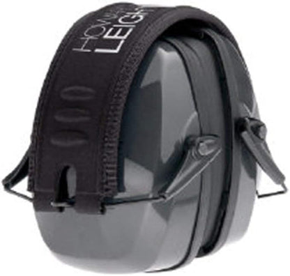 Howard Leight by Honeywell Leightning L2F Folding Slim Shooting Earmuff (R-01525) Black/Gray Large