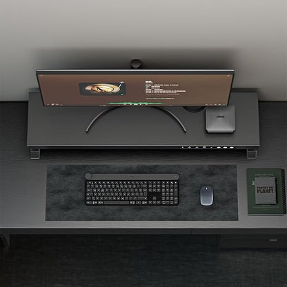 Computer monitor stand (Electric adjustable height, Fast charging version 800)