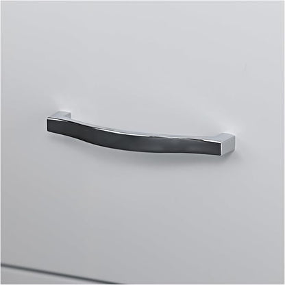 Lorell LYS SOHO File/File Mobile File Cabinet, White