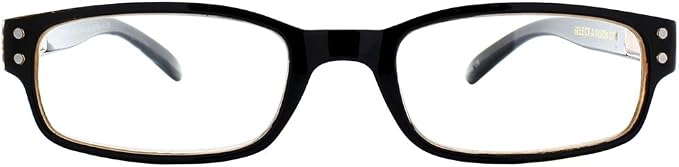 SAV Eyewear (Select-A-Vision) Victoria Klein Fashion Round Reading Glasses 9076 Brown, 1.50