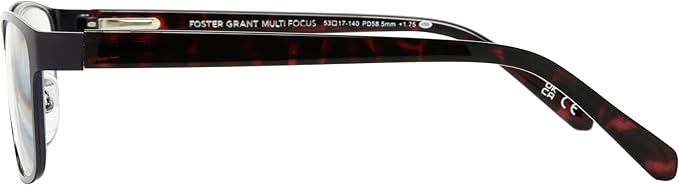 Foster Grant womens Tierney Multifocus Reading Glasses Cat-Eye Reading Glasses