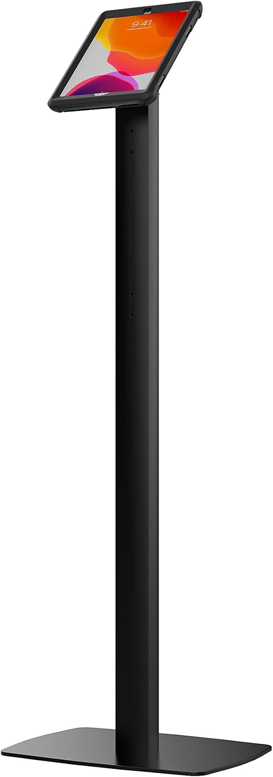 CTA Digital PAD-CHKBM10 Thin-Profile Floor Stand with Removable Magnetic Protective Case for 10.2-Inch iPad (Black)