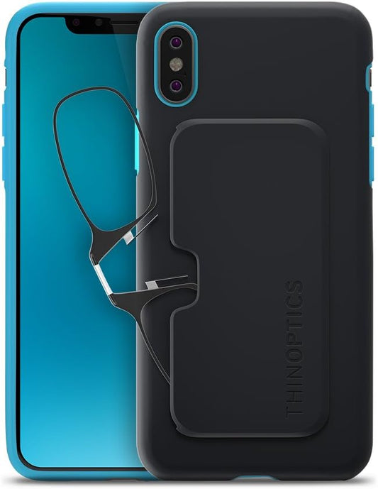 ThinOptics Fortify iPhone Case + Rectangular Reading Glasses