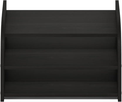 Furinno Classic Desk Organizers and Accessories, 3-Tier Monitor Riser, Office Organization, Desk Top Book Shelf, for Office Supplies, Desk Utilities, Espresso
