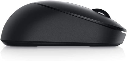 Dell MS5120W Mobile Pro Wireless Mouse – Wireless 2.4GHz, Bluetooth 5.0, Microsoft Swift Pair/Dell Pair (Windows 10 & 11 only), Optical LED Sensor - Black
