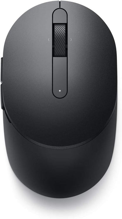 Dell MS5120W Mobile Pro Wireless Mouse – Wireless 2.4GHz, Bluetooth 5.0, Microsoft Swift Pair/Dell Pair (Windows 10 & 11 only), Optical LED Sensor - Black