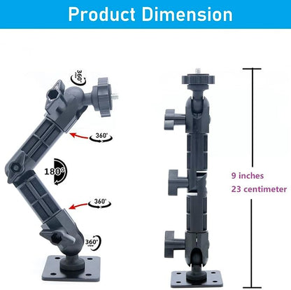 Brio Webcam Mount, Wall Stand Holder Compatible with Logitech C920x C925e C922x C920 C930e C615 Brio StreamCam MX-Brio 4K Webcams