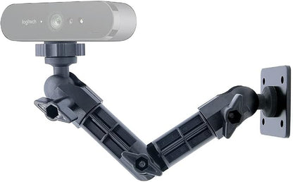 Brio Webcam Mount, Wall Stand Holder Compatible with Logitech C920x C925e C922x C920 C930e C615 Brio StreamCam MX-Brio 4K Webcams
