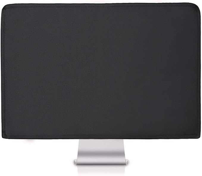 MOSISO Monitor Dust Cover 26, 27, 28, 29 inch Anti-Static Dustproof LCD/LED/HD Panel Case Computer Screen Protective Sleeve Compatible with iMac 27 inch, 26-29 inch PC, Desktop and TV, Black