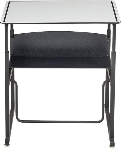 Safco Alphabetter Desk, 28" x 20", Gray Classroom and Home School Desk