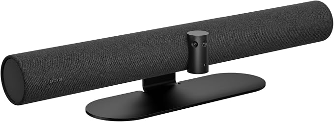 Jabra PanaCast 50 Table Stand – Allows PanaCast 50 Webcam to be Used as a Free-Standing Unit, Compact Design, Ideal for Traveling and for Use in Multiple Locations - Black