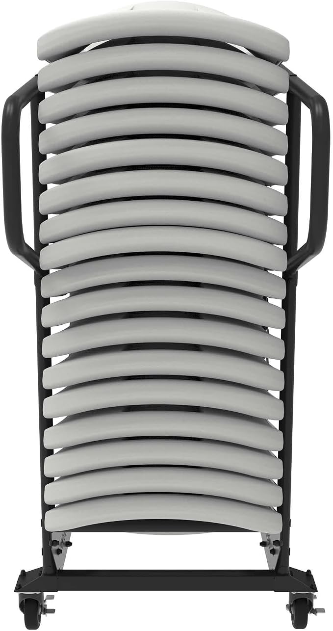 Lifetime Steel Chair Cart, Black