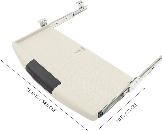 MAGICLULU 1pc Computer Keyboard Case Keyboard Tray Under Table Keyboard Drawer Computer Holder for Desk Computer Mount for Desk Computer Keyboard Stand Keyboard Storage Case Drawer Type Box