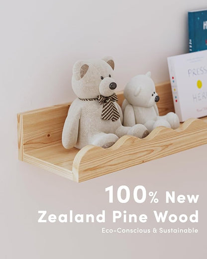 Seocry Nusery Shelves (23 Inches, Wood)