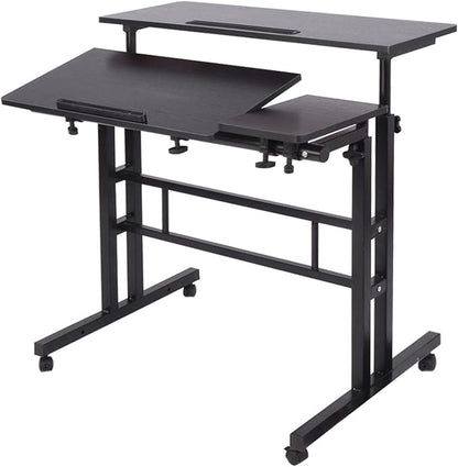 soges US1-101-2BK-CA1 Workstation, Black