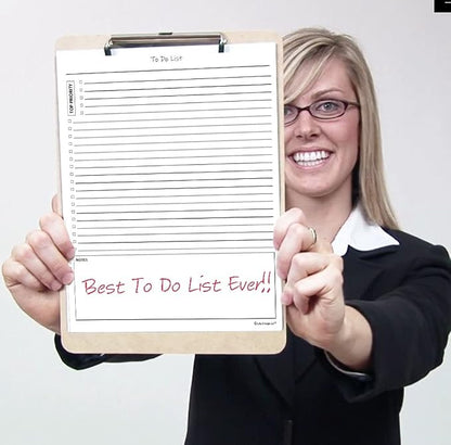 Life Charge To Do List Notepads for Work, Daily Checklist Planner Pads with Priority & Notes, Task Organizer & Productivity Planner, Multiple Sizes & Layouts