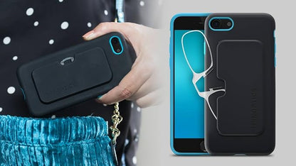 ThinOptics Fortify iPhone Case + Rectangular Reading Glasses