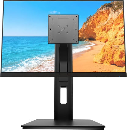 2026 Version Ergonomic VESA Monitor Stand, 150mm Spring Height adjustment,, Tool-Free Base, Swivel, Tilt & Rotation, for 26–32" Monitors, 7.28–8.82 lb, 100x100mm Vesa Mount (7.28～8.82LB)