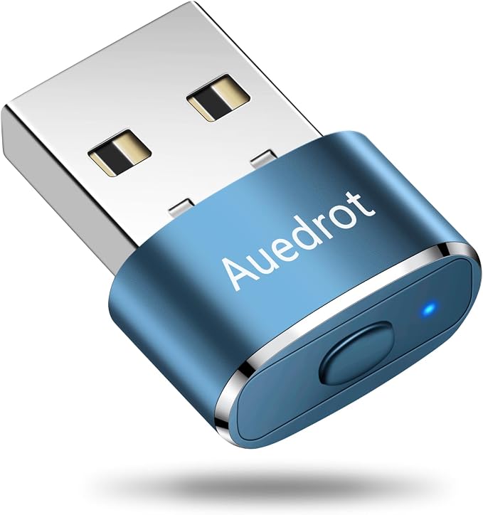 AUEDROT Mouse Jiggler Undetectable Jiggers USB Mover with Switch Button,Automatic Wiggler 2 Jiggle Modes,Mouse Device,Plug & Play,Keep Computer/Laptop Awake,Blue