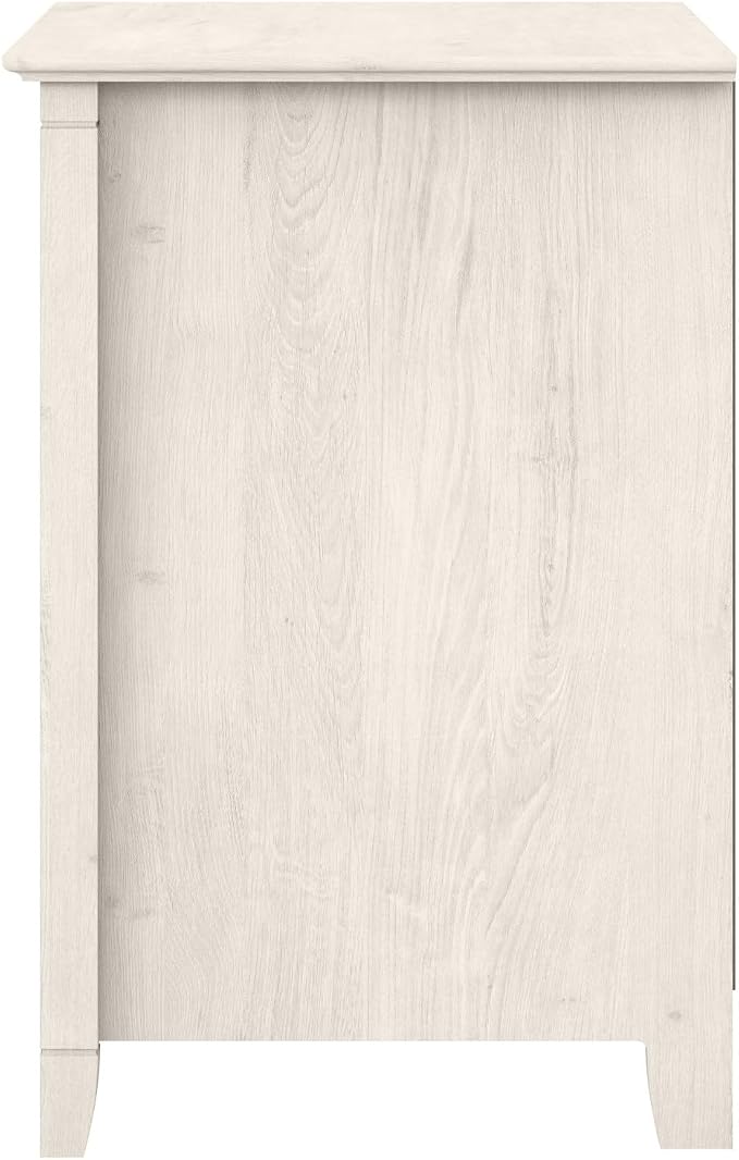 Bush Home Key West 2 Drawer Lateral File Cabinet in Linen White Oak, Document Storage for Home Office, Accent Chest with Drawers