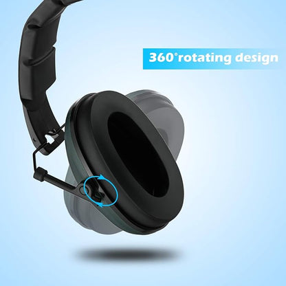 Ear Protection noise cancelling headphones For Adults, Children, Sensory Autism Hearing Protection Safety Earmuffs