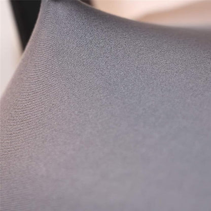 Jinzio Computer Office Chair Cover - Split Protective & Stretchable Cloth Polyester Universal Desk Task Chair Chair Covers Stretch Rotating Chair Slipcover, Grey