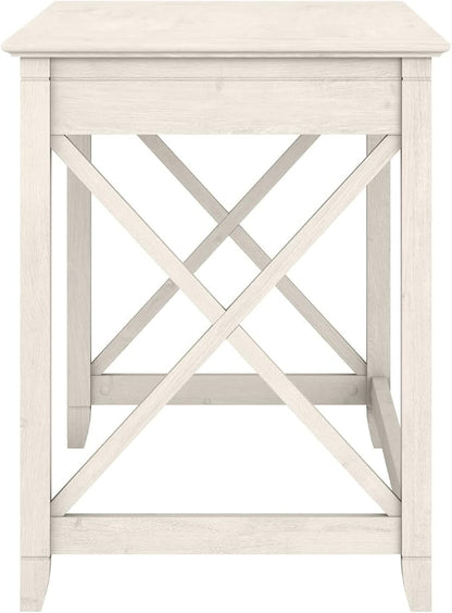 Bush Home Key West 48W Writing Desk in Linen White Oak